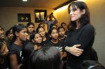 Tulip joshi meets and greets the Special girl children at Arts in motion_s Dance with joy on 20th July 2012 (15).JPG
