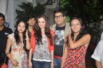 Evelyn Sharma, Bidita Bag, Karan Sagoo, Sharad Malhotra, Prateek Chakravorty at Brught Advertising_s We Love Mumbai campaign in Mumbai on 24th July 2012 (13).JPG