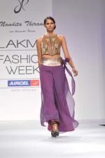 Model walk the ramp for nandita thirani and payal singhal show at Lakme Fashion Week Day 1 on 3rd Aug 2012 (20).JPG