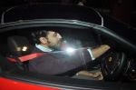 Imran Khan snapped in his Ferrari at Gangs of Wasseypur private screening in Mumbai on 3rd Aug 2012 (1).JPG