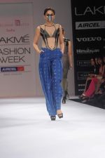 Model walk the ramp for Abhishek Dutta Shinde show at Lakme Fashion Week Day 4 on 6th Aug 2012 (29681073).JPG