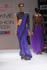 Model walk the ramp for Abhishek Dutta Shinde show at Lakme Fashion Week Day 4 on 6th Aug 2012 (29681079).JPG