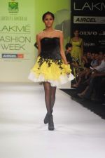 Model walk the ramp for Archana Kocchar show at Lakme Fashion Week 2012 Day 5 in Grand Hyatt on 7th Aug 2012 (5).JPG
