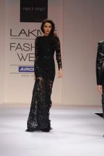 Model walk the ramp for Rajat Tangri show at Lakme Fashion Week 2012 Day 5 in Grand Hyatt on 7th Aug 2012 (73).JPG