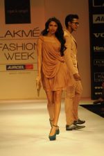 Model walk the ramp for Rajat Tangri show at Lakme Fashion Week 2012 Day 5 in Grand Hyatt on 7th Aug 2012 (8).JPG