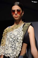 Model walk the ramp for talent box patola show at LFW 2012 Day 4 in Grand Hyatt on 6th Aug 2012 (29681169).JPG