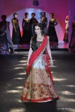 Madhuri Dixit walk the ramp for Anju Modi show at PCJ Delhi Couture Week Day 3 on 10th Aug 2012 (115).JPG