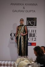 Model walk the ramp for Anamika Khanna show at PCJ Delhi Couture Week on 9th Aug 2012 (263).JPG