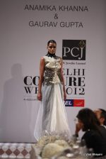 Model walk the ramp for Anamika Khanna show at PCJ Delhi Couture Week on 9th Aug 2012 (264).JPG