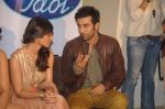 Ranbir Kapoor, Ileana D_Cruz on the sets of Indian Idol in Filmcity, Mumbai on 31st Aug 2012 (195).JPG