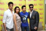 Siddharth Malhotra, Alia Bhatt, Karan Johar, Varun Dhawan at Student of the Year Promotion in Radio FM 93.5 & Radio Mirchi 98.3 FM, Mumbai on 3rd Sept 2012 (7).jpg