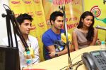 Siddharth Malhotra, Alia Bhatt, Varun Dhawan at Student of the Year Promotion in Radio FM 93.5 & Radio Mirchi 98.3 FM, Mumbai on 3rd Sept 2012 (6).jpg