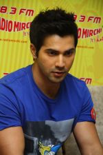 Varun Dhawan at Student of the Year Promotion in Radio FM 93.5 & Radio Mirchi 98.3 FM, Mumbai on 3rd Sept 2012 (12).jpg