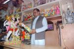 Paresh Rawal sells Ganesh idols for the promotion of his film Oh My God on 7th Sept 2012 (15).JPG