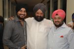 Surjeet Singh,Tajinder Singh Marwah & I S Joda  at VI John with Mahou San Miguel bash in Mumbai on 15th Sept 2012.JPG