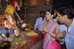 Madhur Bhandarkar, Kareena Kapoor seek Bappa_s blessing for thier film Heroine on 19th Sept 2012 (20).JPG