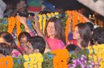 Sangeeta Bijlani at Salman Khan_s Ganpati Visarjan on 20th Sept 2012 (145).JPG