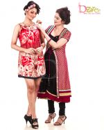 Model Moitreyee Mondol and Designer Shweta Gupta.jpg