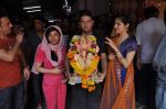 Bhushan Kumar, Shweta Kumar, Divya Khosla Kumar at T-series ganpati Visarjan in Andheri, Mumbai on 30th Sept 2012 (46).JPG
