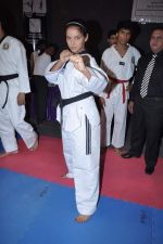Neetu Chandra get Taekwondo Second Dan Black Belt at The Taekwondo Challenge 2012 in Once More Studio, Opp. World Gym, Goregaon on 30th Sept 2012,1 (125).JPG