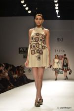 Model walk the ramp for Taika by Poonam Bhagat Show at Wills Lifestyle India Fashion Week 2012 day 1 on 6th Oct 2012 (6).JPG