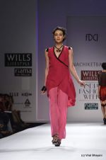 Model walk the ramp for Nachiket Barve Show at Wills Lifestyle India Fashion Week 2012 day 3 on 8th Oct 2012 (74).JPG