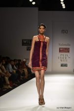 Model walk the ramp for Nalandda Show at Wills Lifestyle India Fashion Week 2012 day 3 on 8th Oct 2012 (63).JPG