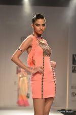 Model walk the ramp for Malini Ramani Show at Wills Lifestyle India Fashion Week 2012 day 4 on 9th Oct 2012 (19).JPG