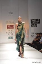Model walk the ramp for Solatee by Sulakshana Show at Wills Lifestyle India Fashion Week 2012 day 5 on 10th Oct 2012 (61).JPG