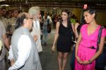 Amar Singh snapped with model Bhavna Sharma on bday of Big B on 11th Oct 2012 (5).JPG