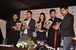 Varun Dhawan, Alia Bhatt, Karan Johar, Sidharth Malhotra at Student Of The Year team launches Filmfare_s latest issue in Vie Lounge on 11th Oct 2012 (61).JPG
