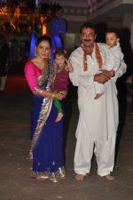 Sanjay Dutt, Manyata Dutt at Sanjay and Manyata Dutt_s Mata Ki Chowki in Bandra, Mumbai on 16th Oct 2012 (44).JPG