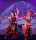 Hema Malini performing at North Bombay Sarbojanin Durga Puja on 23rd Oct 2012 (3).JPG