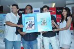 Ranbir Kapoor, Siddharth Roy Kapur, Anurag Basu, Ileana D_Cruz at Barfi Dvd Launch in Reliance, Mumbai on 9th Nov 2012 (34).JPG