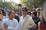 Amitabh Bachchan, Anil Ambani at Bal Thackeray funeral in Mumbai on 18th Nov 2012 (380).JPG