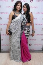 Deepika Gehani with Poornima Vardhan - Brand Head Satya Paul at Masaba announced as Fashion Director of Satya Paul brand in Mumbai on 7th Dec 2012.jpg