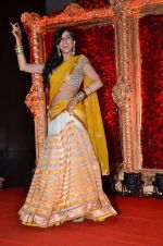 Nishka Lulla at Durga jasraj_s daughter Avani_s wedding reception with Puneet in Mumbai on 16th Dec 2012 (10).JPG