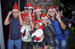 Rakhi Sawant spends Christmas with kids at home in Andheri, Mumbai on 24th Dec 2012 (12).JPG