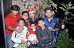 Rakhi Sawant spends Christmas with kids at home in Andheri, Mumbai on 24th Dec 2012 (3).JPG
