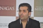 Karan Johar launches the Cover of Amish_s eagerly anticipated 3rd book in the Shiva Trilogy, The Oath of the Vayuputras in Mumbai on 27th Dec 2012 (6).JPG