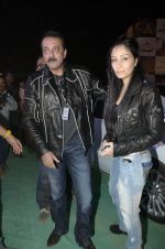 sanjay dutt with wife manayata at guns n roses concert.JPG