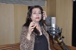 Salma Agha at a song recording for Damini - tribute to the victim of delhi rape in Mumbai on 7th Jan 2013 (5).JPG