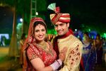 Vivian Dsena and Vahbbiz Dorabjee at Vivian Dsena and Vahbbiz Dorabjee Marriage in Mumbai on 8th Jan 2013 (21).jpg