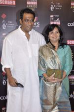 Anurag Basu at Screen Awards red carpet in Mumbai on 12th Jan 2013 (37).JPG