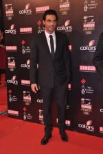 Arjun Rampal at Screen Awards red carpet in Mumbai on 12th Jan 2013 (521).JPG