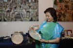 Queen of Jaipur Vidya Ji at Hacienda art gallery to launch silver exhibition in Kalaghoda, Mumbai on 16th Jan 2013 (26).JPG