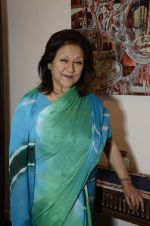 Queen of Jaipur Vidya Ji at Hacienda art gallery to launch silver exhibition in Kalaghoda, Mumbai on 16th Jan 2013 (33).JPG