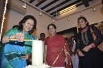 Queen of Jaipur Vidya Ji at Hacienda art gallery to launch silver exhibition in Kalaghoda, Mumbai on 16th Jan 2013 (41).JPG