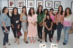 Shilpa Shetty, Tina Ambani, Geeta Basra, Pooja Bedi, Farh Khan, Juhi Babbar at Bhavna Jasra_s First impression gallery launch in  Kokilaben Ambani Hospital, Mumbai on 1st Jan 2013 (62).JPG