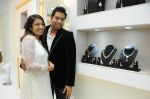 Abhishek Kumar along with his wife Varsha Jain at Amaze store in Andheri, Mumbai on 2nd Feb 2013.JPG